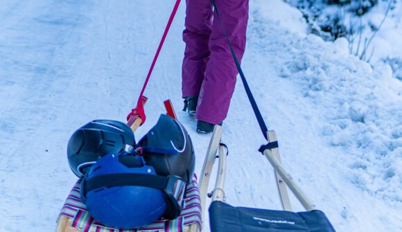 Il mercoledì sera in slittino