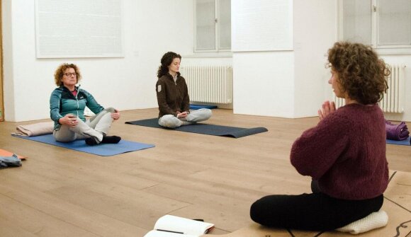 Yoga in galleria