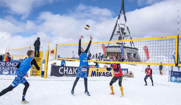 Italienmeisterschaft Snow Volleyball