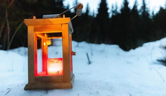 Lantern hike ot the panorama path