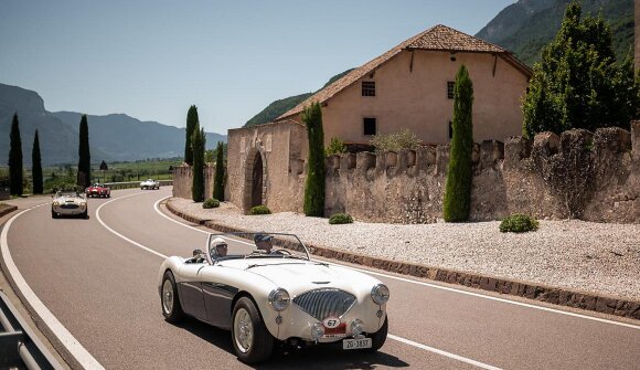 Alto Adige Classic Car Scena a Caldaro