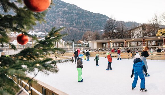 Eislaufplatz in Algund