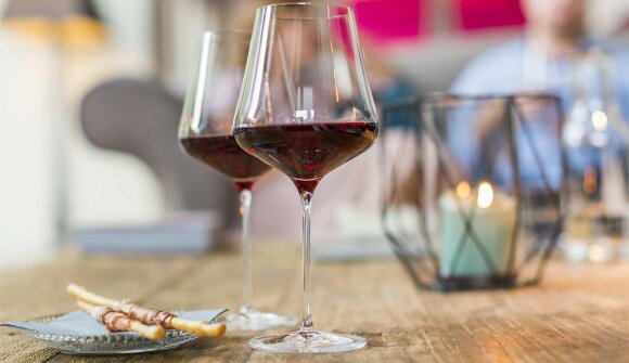 Wine tasting at the Steiner Butchery
