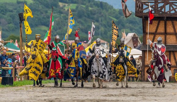 Medieval Knight Games in South Tyrol