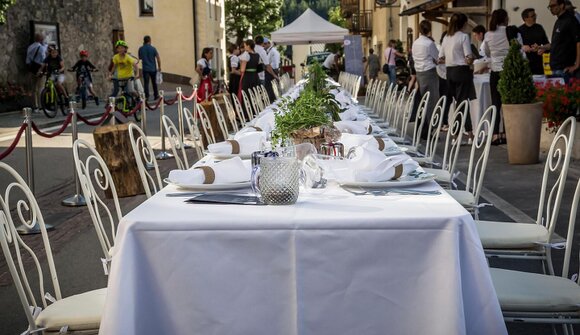 La cena sotto le stelle
