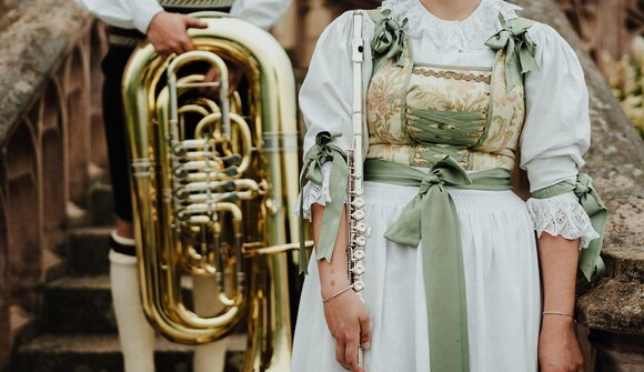 Concerto della banda musicale Scena
