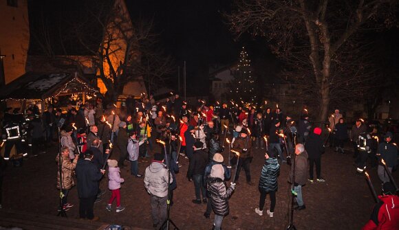 Fackelwanderung in Truden