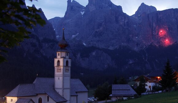 Illuminazione via ferrata Tridentina