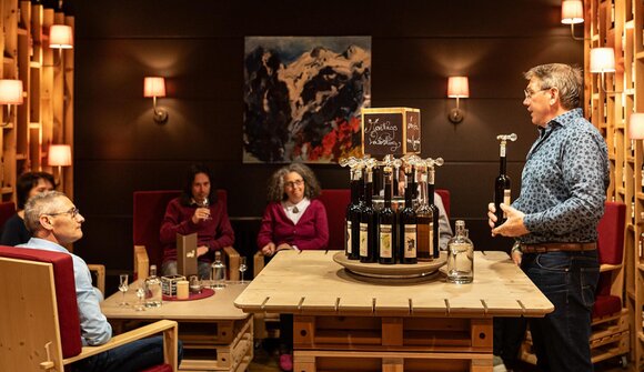 Degustazione di distillati biologici