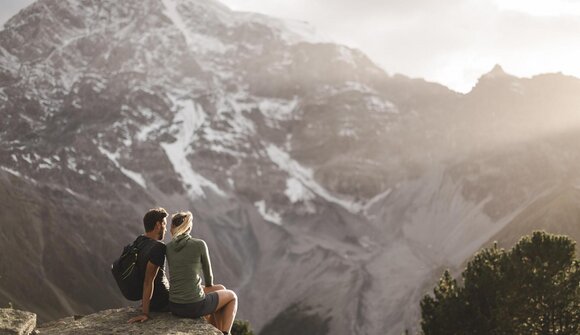 Wanderung am Ortler Höhenweg