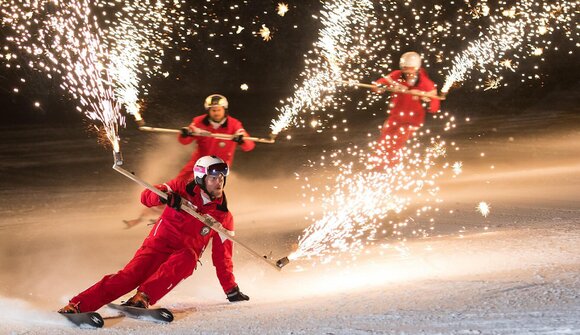 Acrobatic Ski Show