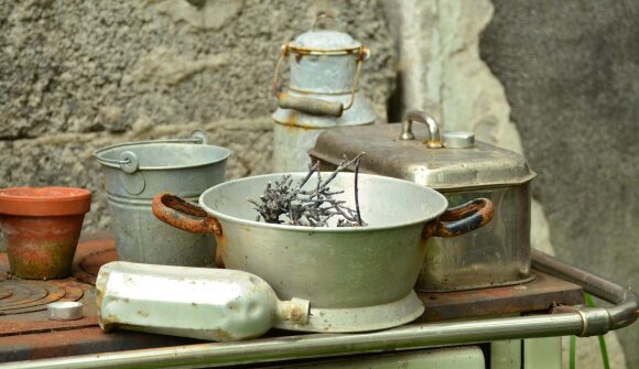 Small flea market