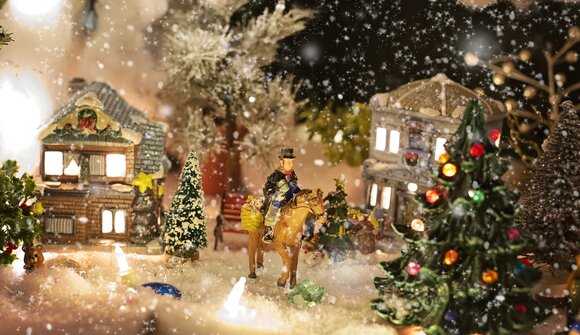 Romantischer Weihnachtsmarkt