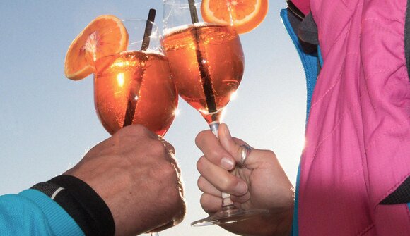 Aperitivo lungo at the Rittner Horn