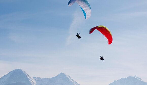 Tandem flight in Meransen