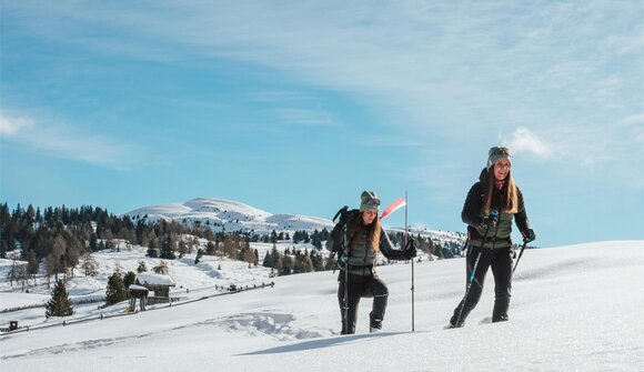 Schneeschuhwanderung in Rodeneck
