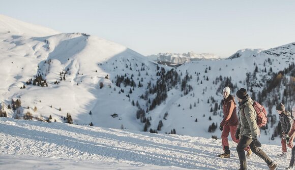 Escursione invernale - Omini di pietra