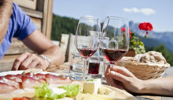 Aperitif on Mt. Gitschberg