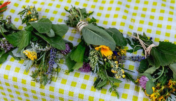 Creare bouquet di erbe
