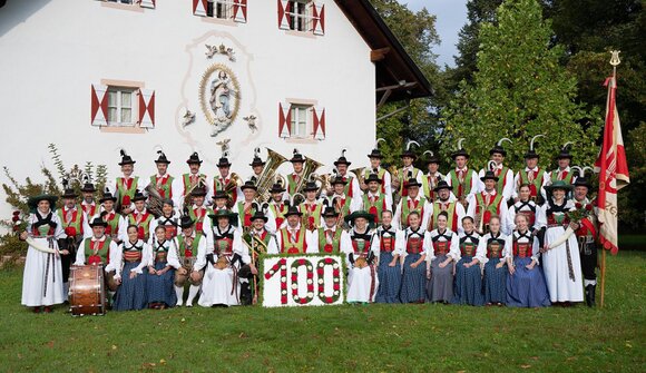 100 anni - banda musicale Soprabolzano