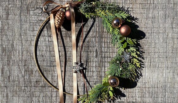 Weihnachtsdeko aus Naturmaterialien