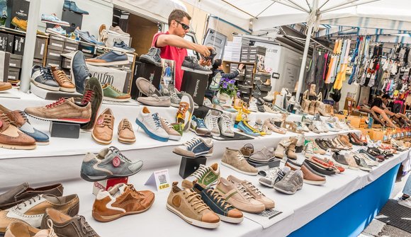Wochenmarkt in Bozen - Haslach