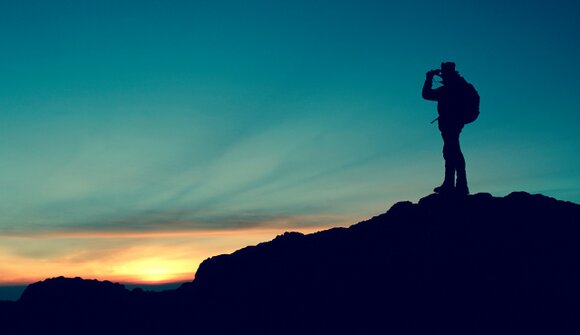 Zum Sonnenaufgang auf die Astenau Alpe