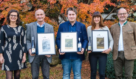 Premiazione dei Riesling vincitori