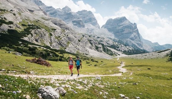 Attraversata degli altopiani di Fanes