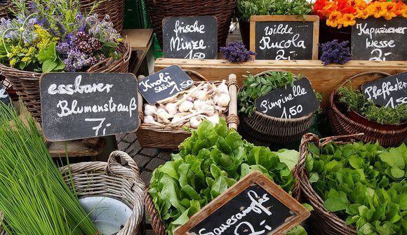Mercato del contadino a Zillertal