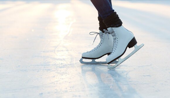 Ice scating in Algund