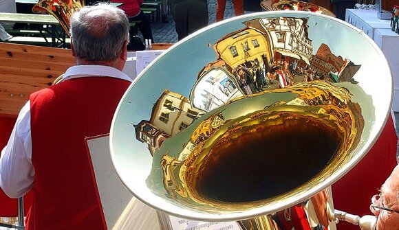 Platzkonzert der BMK Kössen