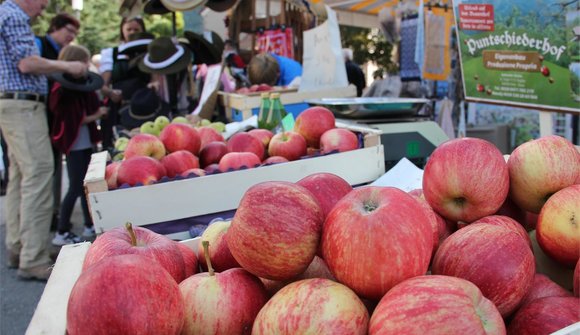 Bauernmarkt in Seis am Schlern