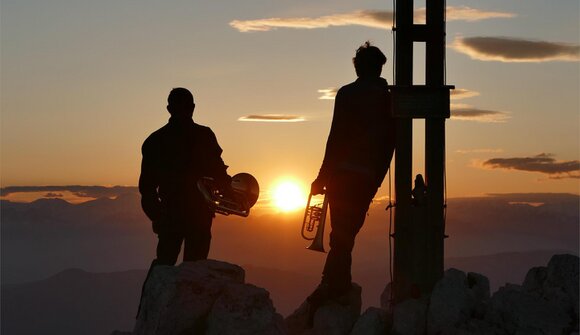Klangdein: Sonnenaufgang am Weißhorn