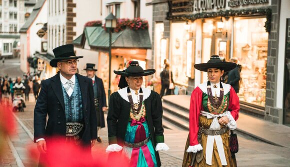 Traditionen in Gröden: Grödner Tracht