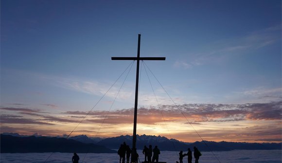 Sorgere dell’alba alla Cima Lasta