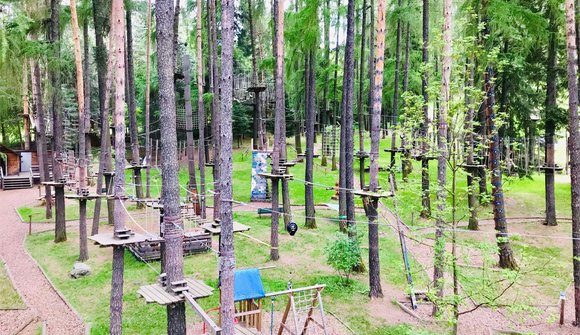 High-ropes Course Skytrek Sterzing