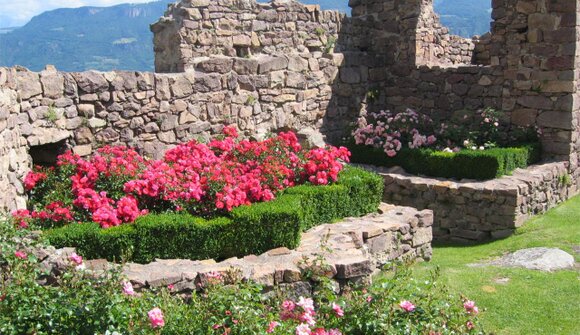 Una giornata in giardino del castello