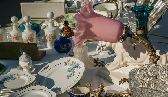 Mercato delle pulci a Riscone