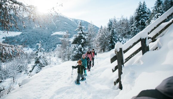 Ciaspiolata nel Parco Nazionale