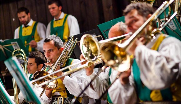 Konzert zur Apfelernte der MK Tramin