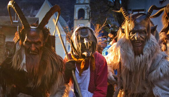 Krampusparty in Auer