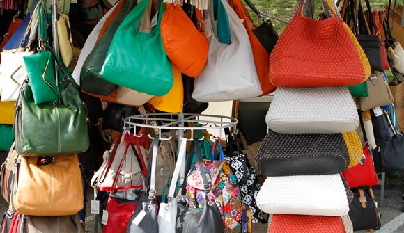 Weekly market in Molina di Ledro