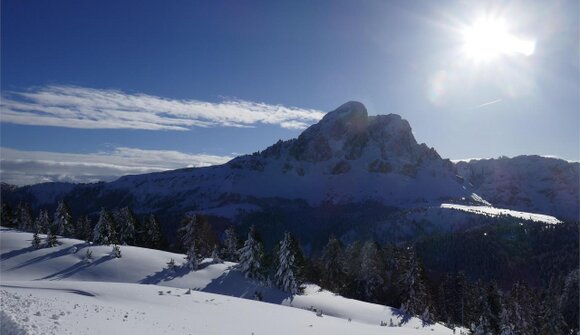Easy snowshoe hike - Putia