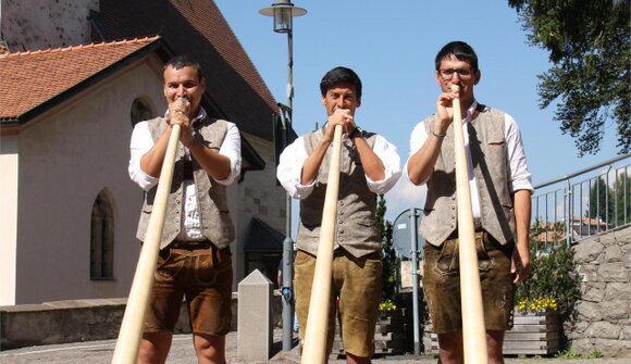 Konzert Deutschnofner Alphornbläser