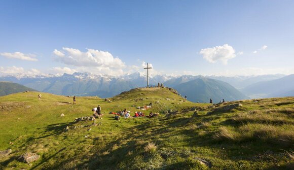 Gipfelmesse auf der Spitzigen Lun