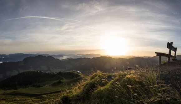 Sunrise at Mt Wiedersbergerhorn