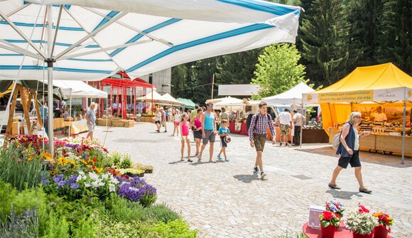 Market at Trattla center