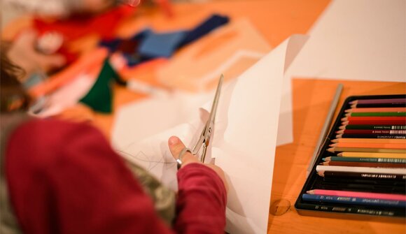 Glitter workshop for children