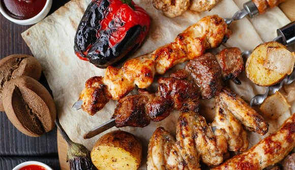 BBQ-Abend mit 3-Gänge-Menü